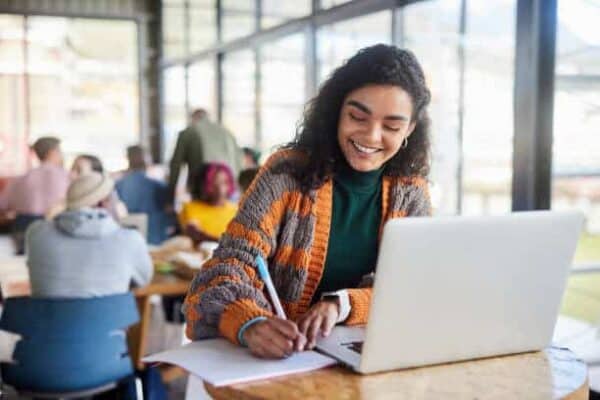 A student preparing for the SAT